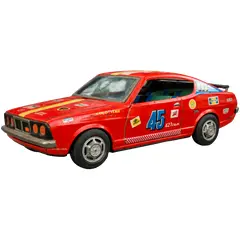 Foto de um(a) Carro Brinquedo Mitsubishi Galant GTO 1970 – Miniatura Clássica de Época, da categoria de Carros e caminhões de brinquedo. Carro brinquedo lendário Mitsubishi Galant GTO 1970, ícone esportivo japonês dos anos 70. Peça vintage, linhas marcantes e... Vendido no marketplace Trésors.
