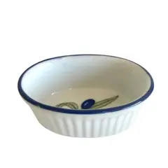 Foto de um(a) Par de petisqueira, da categoria de Garrafas, potes e jarros. Par de pequenas petisqueiras em porcelanaMede: 7 x 10cm. Vendido no marketplace Trésors.