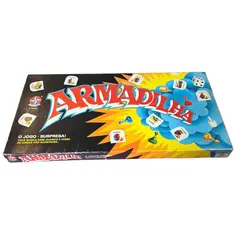Foto de um(a) Armadilha - O Jogo de Tabuleiro (Estrela), da categoria de Jogos de tabuleiro. É um jogo de percurso e sorte onde você deve ser o primeiro a completar 12 pontos na sua trilha de marcação. A "armadilha"... Vendido no marketplace Trésors.