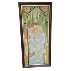 Foto de um(a) Quadro feminino, da categoria de Pinturas. Vendido no marketplace Trésors.