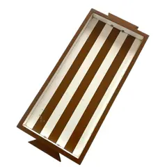 Foto de um(a) Bandeja de formica, da categoria de Bandejas. Bandeja em fórmica Mede: 37 x 17cm. Vendido no marketplace Trésors.