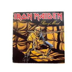 Foto de um(a) ​LP Piece of Mind, Iron Maiden de 1983, da categoria de LPs ou Discos de Vinil . LP Piece of Mind, Iron Maiden de 1983. Mínimos riscos superficiais. Vendido no marketplace Trésors.