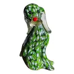 Foto de um(a) Antiga Pequena Escultura Cachorro Murano Italiano Millefiori, da categoria de Escultura. ~ Millefiori Glass ~ Antiga e legítima escultura de coleção representando cachorro. Peça pequena e com muita riqueza de... Vendido no marketplace Trésors.