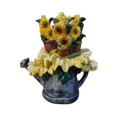 Foto de um(a) Lindo conjunto para patês vintage com 6 espátulas, da categoria de Faqueiros e talheres. Lindo conjunto com 6 espátulas, para patês e geleias, com suporte decorativo em formato de regador. Todos com tema de... Vendido no marketplace Trésors.