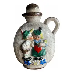 Foto de um(a) Antiga Rara Garrafa Jarra Porcelana Alemã Goebel Art Deco, da categoria de Jarros. ~ Goebel ~Antiga e graciosa jarra de coleção em cerâmica artística alemã da manufatura Goebel, com selo da década de 1950 e... Vendido no marketplace Trésors.