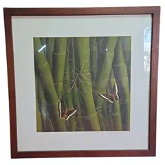 Foto de um(a) Gravura – Susumo Harada (1987), da categoria de Fotografia. Importante gravura do artista plástico nipo-brasileiro Susumo Harada, datada de 1987. A obra é um exemplar fidedigno do... Vendido no marketplace Trésors.