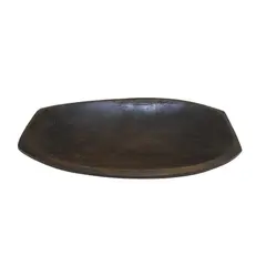 Foto de um(a) Gamela oval em madeira nobre, da categoria de Travessas e tigelas. Grande gamela oval em madeira nobre antiga. Medidas 6A x 30L x 48CEm bom estado, com marcas do tempo. Vendido no marketplace Trésors.