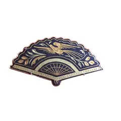 Foto de um(a) Antigo Broche Italiano Ouro Toledo, Trabalhado A Mão, da categoria de Outros colecionáveis. Em perfeito estado. Medindo 5cm. Vendido no marketplace Trésors.
