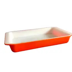 Foto de um(a) Antiga Rara Travessa Forma Vidro Opalina Americana King Glas, da categoria de Travessas e tigelas. Década de 1970.Medida 36x20cm. Vendido no marketplace Trésors.