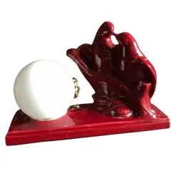 Foto de um(a) Antigo Abajur Bloco Escultórico Art Deco Porcelana Alemã, da categoria de Abajures. Lindo abajur bloco escultórico Art Deco em porcelana alemã, representando casal de pássaros, cúpula em opalina branca.... Vendido no marketplace Trésors.