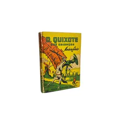 Foto de um(a) ​Livro capa dura Dom Quixote das Crianças - Monteiro Lobato 1957, da categoria de Livros. Livro capa dura D. Quixote das Crianças, contado por Dona Benta, de Monteiro Lobato. De 1957. Marcas do tempo e uso como nas... Vendido no marketplace Trésors.