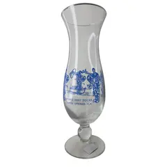 Foto de um(a) Antigo Copo Hurricane Souvenir Louis Pappas Restaurant Flórida, da categoria de Outros colecionáveis. Como é um item de glassware temático americano (misturando a cultura náutica, mergulho de escafandro e turismo da Flórida),... Vendido no marketplace Trésors.