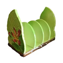 Foto de um(a) Antigo Porta Torradas E Guardanapos Porcelana Carlton Ware, da categoria de Outros utensílios para servir. Lindo e decorativo porta torradas ou porta guardanapos em fina porcelana inglesa da famosa manufatura Carlton Ware.... Vendido no marketplace Trésors.