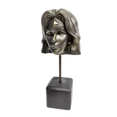 Foto de um(a) Escultura Wonder Woman Dc Comics, da categoria de Escultura. Escultura mulher maravilha dc comics: em técnica mista com acabamento em pátina bronze oxidado e cubo de madeira ebanizada... Vendido no marketplace Trésors.