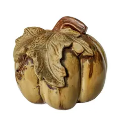 Foto de um(a) Abóbora Uruguaia 00'S, da categoria de Outros objetos decorativos. Abóbora em cerâmica esmaltada, década de 2000, origem uruguaia. A: 13cm D: 14cm Peso: 535g. Vendido no marketplace Trésors.