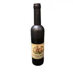 Foto de um(a) Abridor Italiano de Vinhos anos 2000, da categoria de Abridores de garrafas. Abridor decorativo para rolha em forma de garrafa de vinho, em metal e acrílico fosco, década de 2000, procedência italiana.... Vendido no marketplace Trésors.