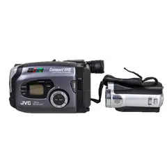 Foto de um(a) Filmadora Antiga JVC Compact VHS Anos 90 - Raridade Colecionador, da categoria de Câmeras fotográficas. Rara filmadora JVC modelo GR-AX920V, um item clássico de colecionismo dos anos 90, ideal para entusiastas de tecnologia... Vendido no marketplace Trésors.
