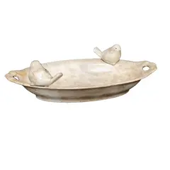 Foto de um(a) Prato de Porcelana com Pássaros, Década de 1940, da categoria de Pratos Decorativos. Prato de porcelana com dois pássaros na borda, craquelado e com marcas de uso que o deixou único, década de 1940. A: 4 cm /... Vendido no marketplace Trésors.