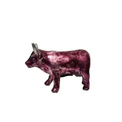 Foto de um(a) Cofrinho Vaca, Década de 1990, da categoria de Outros colecionáveis. Mais um item colecionável para os apreciadores de mucca, vache ou cow. Essa é um cofrinho de porcelana na cor rosa metálico.... Vendido no marketplace Trésors.