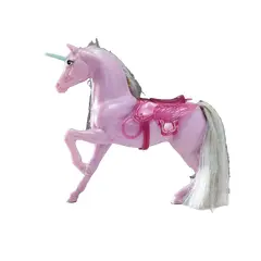 Foto de um(a) Unicórnio Barbie, Mattel, da categoria de Bonecas. Unicórnio lilás - barbie lago dos cisnes. Fabricante: mattel inc méxico 1983. A 27 cm / L 24,5 / P 7,5 cm / Peso: 380 g. Vendido no marketplace Trésors.