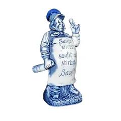 Foto de um(a) Garrafa Alemã Shefer e Vater, Década de 1920, da categoria de Garrafas, potes e jarros. Garrafa de bebida alemã em porcelana monocromática dos anos 1920, da marca shefer & vater. Atualmente peça colecionável. A:... Vendido no marketplace Trésors.
