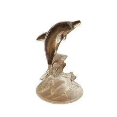 Foto de um(a) Antiga Escultura Art Deco Golfinho Cristal Francês Luminarc, da categoria de Escultura. Luminarc - Verrerie D’arques, France. Antiga e decorativa escultura artística representando golfinho em cristal francês com... Vendido no marketplace Trésors.