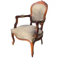 Foto de um(a) Magnífica Poltrona “Decorações Imperial” – Dante Millarch | Clássico, da categoria de Poltronas. Magnífica poltrona “Decorações Imperial”, criação atribuída a Dante Millarch, exemplar de mobiliário clássico de alto... Vendido no marketplace Trésors.