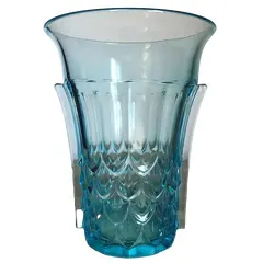 Foto de um(a) Antigo Vaso Art Deco Libochovice Glass Cristal Tcheco, da categoria de Vasos. Libochovice Glass. Antigo vaso em vidro artístico, da famosa manufatura tcheca Libochovice Glass. Década de 1930/40. Período... Vendido no marketplace Trésors.