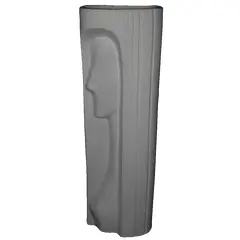 Foto de um(a) Antiga Diferente Escultura Feminina Vaso Porcelana Art Deco, da categoria de Vasos. Antigo e diferente vaso em porcelana alemã, com figura de busto feminino em relevo. Período totalmente Art Deco. Numerado na... Vendido no marketplace Trésors.