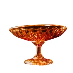 Foto de um(a) Antiga Fruteira Boleira Centro De Mesa Vidro Carnival Glass, da categoria de Centro de mesa. Antiga e rara fruteira em vidro fogo, dito Carnival Glass. Além de ser decorativas, são muito colecionáveis, e está cada vez... Vendido no marketplace Trésors.