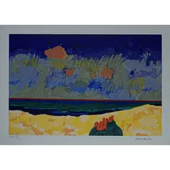 Foto de um(a) Aldemir Martins - Marinha, serigrafia, exemplar 60 de 100, tiragem póstuma editada pelo Estúdio Aldemir Martins - COM MOLDURA E CERTIFICADO, da categoria de Serigrafia. Aldemir Martins foi um célebre pintor, desenhista, gravador, ilustrador e escultor autodidata brasileiro. Nascido no Ceará,... Vendido no marketplace Trésors.