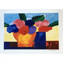 Foto de um(a) Aldemir Martins, obra denominada "Dois Vasos" - Serigrafia 11 de 100 - edição póstuma com assinatura na chapa e sem moldura, da categoria de Serigrafia. Aldemir Martins, obra denominada "Dois Vasos" é um Serigrafia exemplar 11 de 100, medindo 50 x 70 cm, edição póstuma com... Vendido no marketplace Trésors.