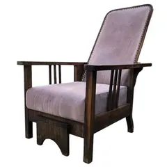 Foto de um(a) Magnífica Poltrona Folloni com Escabelo, da categoria de Cômodas e Sapateira. Vendido no marketplace Trésors.