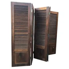 Foto de um(a) Biombo em Madeira Maciça, da categoria de Telas, divisórias e biombos. Vendido no marketplace Trésors.