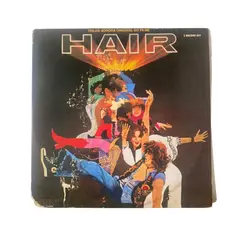 Foto de um(a) Vinil do filme hair, da categoria de LPs ou Discos de Vinil. Lp com a trilha original do filme Hair. Vendido no marketplace Trésors.
