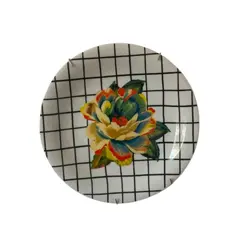 Foto de um(a) Prato decorativo, da categoria de Pratos Decorativos. Prato decorativo em porcelana tok&Stock e Farm 19 cm diâmetro. Vendido no marketplace Trésors.