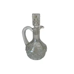 Foto de um(a) Galheteiro de vidro, da categoria de Garrafas, potes e jarros. Galheteiro em vidro 17,5 cm altura:. Vendido no marketplace Trésors.