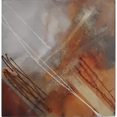 Foto de um(a) ADRIANA BANFI - Pipa é datada de 2003, óleo sobre tela, 70 x 70 cm e assinado a mão no verso, da categoria de Pinturas. Vendido no marketplace Trésors.