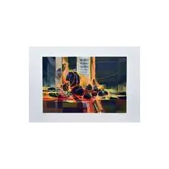 Foto de um(a) Enrico Bianco - Natureza Morta - Serigrafia 50 x 70 cm, exemplar 37 de 100, sem moldura e assinada à mão, da categoria de Serigrafia. Vendido no marketplace Trésors.