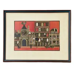 Foto de um(a) Gabriela, datada de 1969 é um serigrafia medindo 59 x 75 cm e assinada a mão, da categoria de Serigrafia. Vendido no marketplace Trésors.