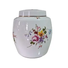 Foto de um(a) Potiche porcelana inglesa Royal Crown Derby, da categoria de Garrafas, potes e jarros. Potiche em porcelana inglesa da renomada Royal Crown Derby, com o clássico padrão floral Derby Posies, introduzido em meados... Vendido no marketplace Trésors.