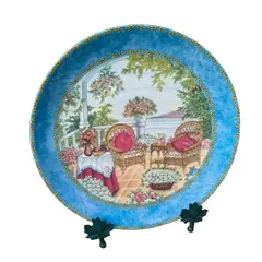 Foto de um(a) Prato Decorativo Porcelana Alemã Gloria Bavaria - Coleção Provence "The Fruit Cup", da categoria de Pratos Decorativos. Exclusivo prato decorativo em legítima porcelana de alta qualidade (Fine Porcelain), produzido pela tradicional manufatura... Vendido no marketplace Trésors.
