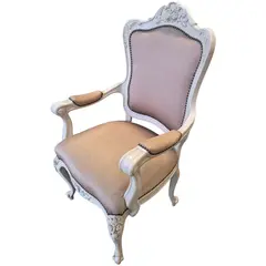 Foto de um(a) Par de Poltronas Luis XV brancas, da categoria de Poltronas. Par de Poltronas Luis XV BrancasEm ótimo estado de conservação!. Vendido no marketplace Trésors.