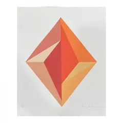 Foto de um(a) Paula Kadunk - Gravura original P.A., assinada à mão de 30X35 cm e sem moldura, da categoria de Serigrafia. Vendido no marketplace Trésors.