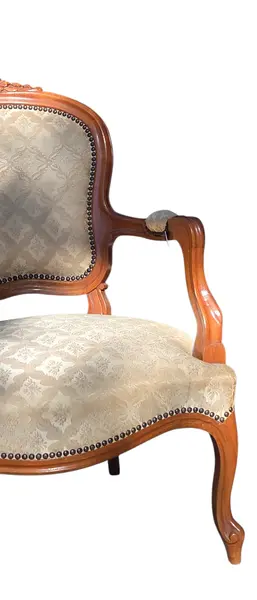 Foto de um(a) Magnífica Poltrona “Decorações Imperial” – Dante Millarch | Clássico, da categoria de Poltronas. Magnífica poltrona “Decorações Imperial”, criação atribuída a Dante Millarch, exemplar de mobiliário clássico de alto... Mostrado de uma perspectiva diferente. Vendido no marketplace Trésors.