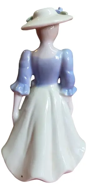 Foto de um(a) Biscuit em Porcelana, da categoria de Modelos e estatuetas. Magnífica figura feminina em porcelana biscuit, caracterizada pelo acabamento fosco e toque aveludado que realça a riqueza... Mostrado de uma perspectiva diferente. Vendido no marketplace Trésors.