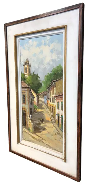 Foto de um(a) Quadro Anna Haupt Dubsky, da categoria de Pinturas. Quadro Anna Haupt DubskyR$1.890,00Em até 6x sem juros! Medidas:78x48. Mostrado de uma perspectiva diferente. Vendido no marketplace Trésors.
