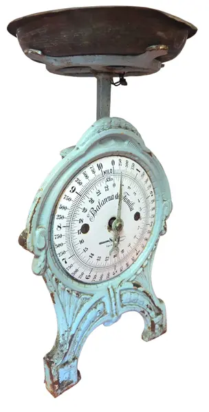 Foto de um(a) Balança Alemã Centenária - Fabrik Marke, da categoria de Colecionáveis. Uma joia da engenharia mecânica alemã do final do século XIX / início do XX. Esta balança centenária ostenta o prestigiado... Mostrado de uma perspectiva diferente. Vendido no marketplace Trésors.