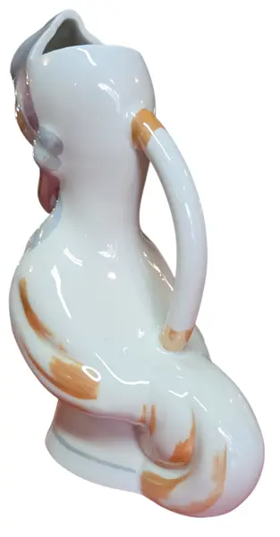 Foto de um(a) Bule de Pato em Porcelana, da categoria de Bules. Mostrado de uma perspectiva diferente. Vendido no marketplace Trésors.