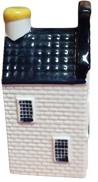 Foto de um(a) Mini Casa KLM Delft Blue House - Amsterdã em Porcelana, da categoria de Outros colecionáveis. Icônica miniatura da famosa coleção KLM Delft Blue Houses. Esta peça reproduz fielmente as tradicionais casas de Amsterdã,... Mostrado de uma perspectiva diferente. Vendido no marketplace Trésors.